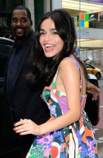 RACHEL ZEGLER Arrives at Swarovski 5th Avenue in New York 07/16/2024