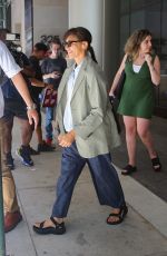 RASHIDA JONES Greets Fans Out in New York 07/10/2024