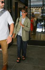 RASHIDA JONES Greets Fans Out in New York 07/10/2024