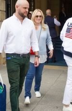 REBEL WILSON Leaves Her Hotel in Paris 07/26/2024