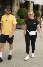 REBEL WILSON Out and About in Paris 07/26/2024