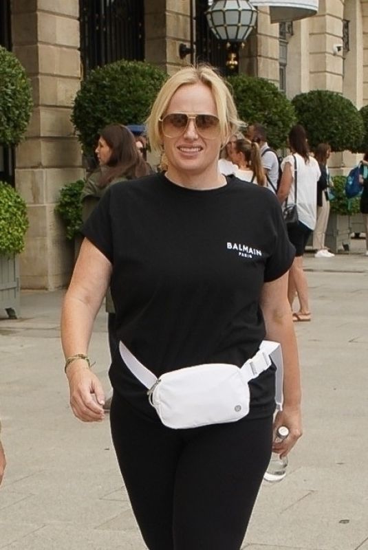 REBEL WILSON Out and About in Paris 07/26/2024