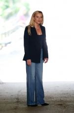 REESE WITHERSPOON on the Set of The Morning Show in New York 07/30/2024