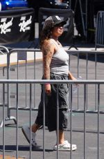 REMI WOLF Arrives at Jimmy Kimmel Live! at El Capitan Entertainment Centre in Hollywood 07/18/2024