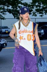 RIHANNA and ASAP Rocky Night Out at Aloft Hotel in New York 07/13/2024