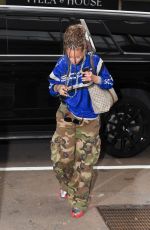 RIHANNA Arrives at an Building in New York 07/23/2024