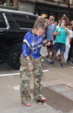 RIHANNA Arrives at an Building in New York 07/23/2024