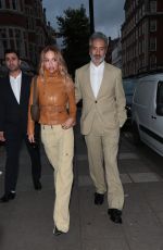 RITA ORA and  Taika Waititi at an Intimate Dinner to Celebrate 20th Anniversary of Maria Sharapova’s First Wimbledon Title in London 07/03/2024