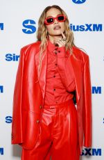 RITA ORA at SiriusXM Studios in New York 07/08/2024