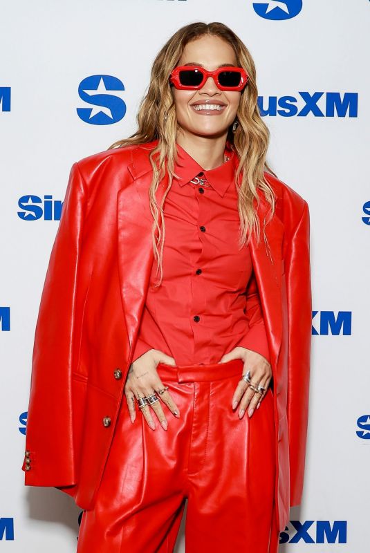 RITA ORA at SiriusXM Studios in New York 07/08/2024