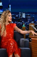 RITA ORA at Tonight Show Starring Jimmy Fallon 07/09/2024