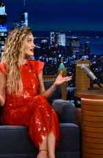 RITA ORA at Tonight Show Starring Jimmy Fallon 07/09/2024