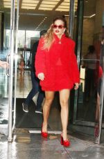 RITA ORA Leaves Her Hotel in New York 07/09/2024