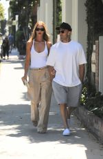 ROSIE HUNTINGTON-WHITELEY and Jason Statham Out Shopping at Melrose Place in Los Angeles 07/26/2024
