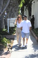 ROSIE HUNTINGTON-WHITELEY and Jason Statham Out Shopping at Melrose Place in Los Angeles 07/26/2024