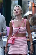ROXY JACENKO and Oliver Curtis at a Family Break at a Yacht in Portofino 07/13/2024