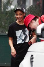 RUTH NEGGA Leaves Bowery Hotel in New York 07/12/2024
