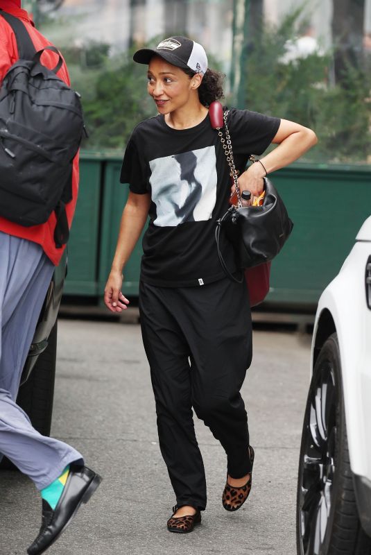 RUTH NEGGA Leaves Bowery Hotel in New York 07/12/2024