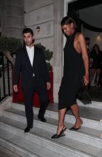 SABRINA DHOWRE ELBA at an Intimate Dinner to Celebrate 20th Anniversary of Maria Sharapova’s First Wimbledon Title in London 07/03/2024