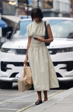 SABRINA DHOWRE ELBA Meets up with a Director Friend in London 06/29/2024