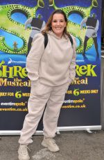 SAMANTHA BAILEY at Shrek the Musical UK Tour Press Night at Hammersmith Eventim Apollo in London 07/26/2024