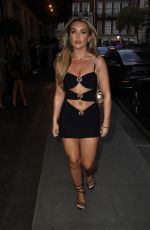 SAMANTHA KENNY Arrives at Mayfair Hotel in London 07/04/2024