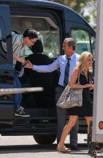 SARAH MICHELLE GELLAR Arrives on the Set of Dexter: Origins Prequel Spinoff in Los Angeles 07/16/2024