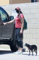 SARAH SILVERMAN and Rory Albanese Out with Their Dog at Vet in Studio City 07/20/2024
