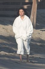 SELENA GOMEZ and Benny Blanco at 4th of July Beach Party in Malibu 07/04/2024