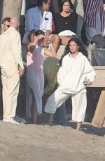 SELENA GOMEZ and Benny Blanco at 4th of July Beach Party in Malibu 07/04/2024