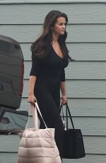 SELENA GOMEZ Leaves a Beach House in Malibu 07/13/2024