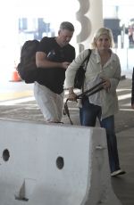 SELMA BLAIR Arrives at LAX with Her Service Dog 07/27/2024