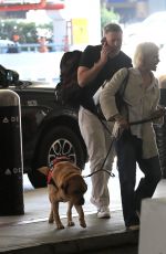 SELMA BLAIR Arrives at LAX with Her Service Dog 07/27/2024