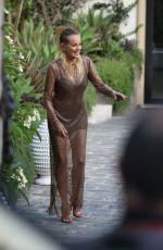 SHARON STONE Leaves San Domenico Hotel at 70th Taormina Film Fest 07/19/2024