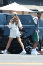 SHAY MITCHELL and Matte Babel at a Family Lunch at All Time in Los Feliz 07/14/2024