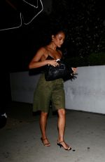 SHAY MITCHELL Leaves Catch Steak in West Hollywood 06/28/2024