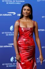 SIMONE ASHLEY at 63rd Monte-Carlo Television Festival Opening Ceremony in Monte-Carlo 06/14/2024