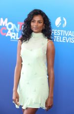 SIMONE ASHLEY at a Photocall at 63rd Monte-Carlo Television Festival 06/15/2024