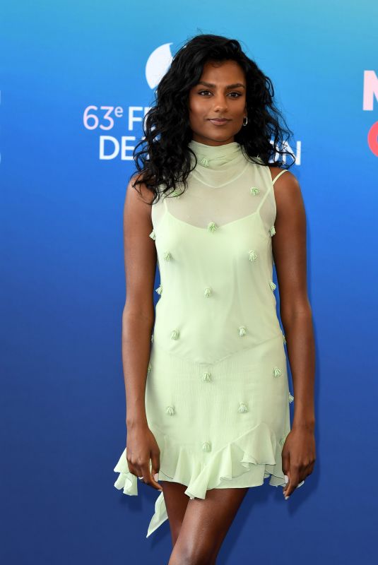 SIMONE ASHLEY at a Photocall at 63rd Monte-Carlo Television Festival 06/15/2024