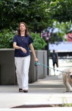 SOFIA COPPOLA Out with Her Dog at Dog Park in New York 07/26/2024