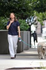 SOFIA COPPOLA Out with Her Dog at Dog Park in New York 07/26/2024