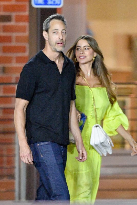 SOFIA VERGARA on a Dinner Date at YU/MI Sushi in Beverly Hills 06/29/2024