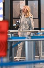 SOPHIE TURNER Arrives at JFK Airport in New York 07/7/2024