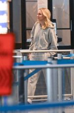 SOPHIE TURNER Arrives at JFK Airport in New York 07/7/2024