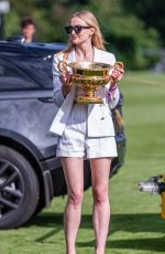 SOPHIE TURNER Awarded Prizes at Cowdray Park Gold Cup in Midhurst 07/21/2024