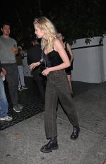 STELLA MAXWELL Night Out with a Friend at Chateau Marmont in Los Angeles 07/13/2024