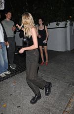 STELLA MAXWELL Night Out with a Friend at Chateau Marmont in Los Angeles 07/13/2024