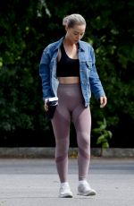 STEPHANIE WARING Arrives at Her Gym in Manchester 07/03/2024