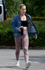 STEPHANIE WARING Arrives at Her Gym in Manchester 07/03/2024