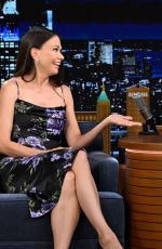 SUTTON FOSTER at Tonight Show Starring Jimmy Fallon in New York 07/25/2024
